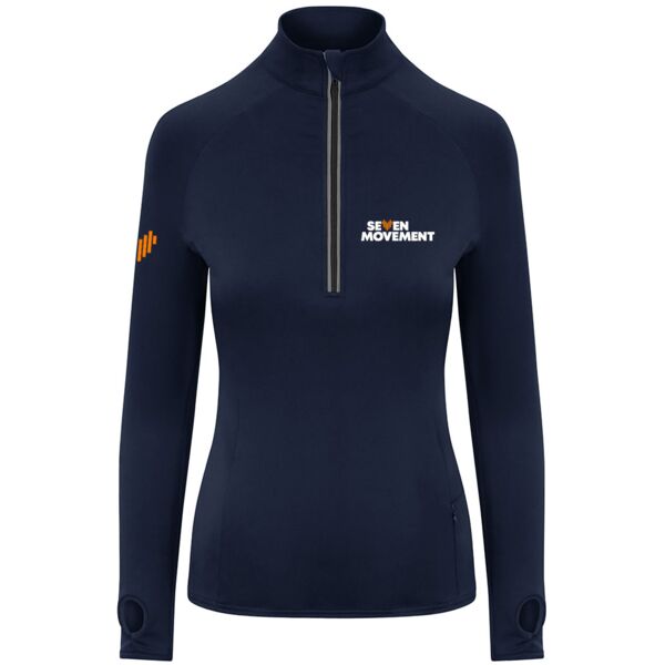 Cool-Flex Girlie Half Zip Top Thumbnail